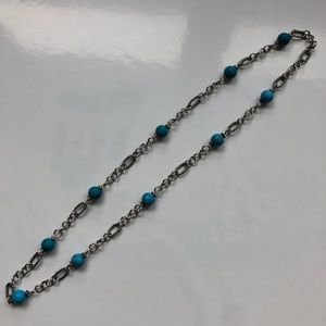 Turquoise chain Necklace